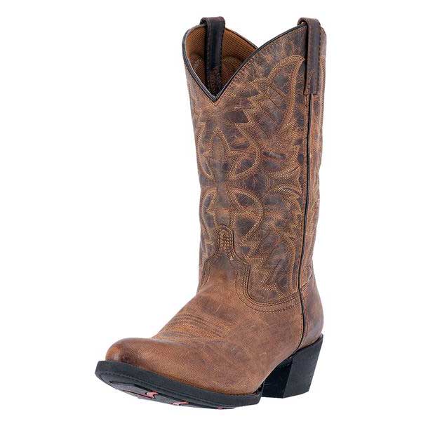 Laredo Men's Birchwood Round Toe Cowboy Boots
