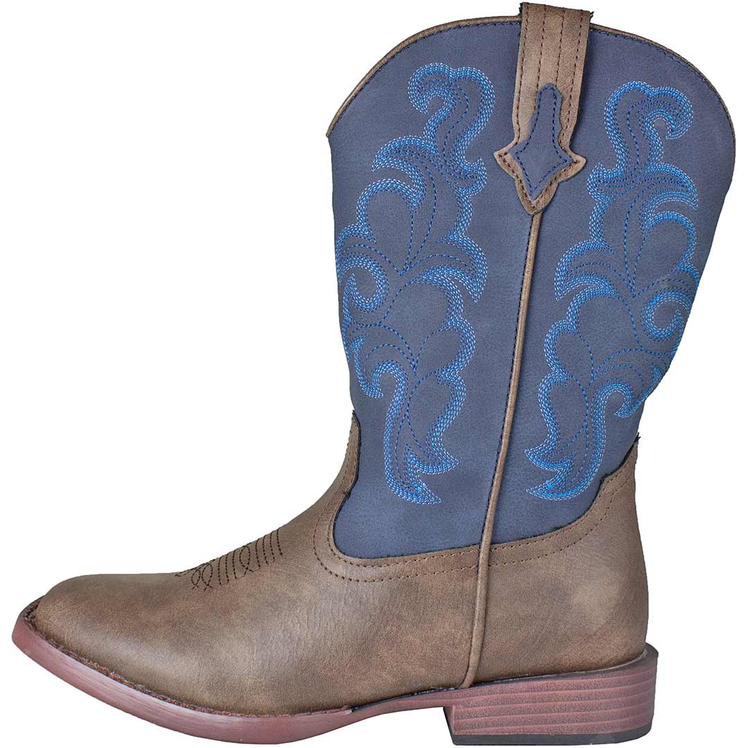 Roper Youth Boys' Blue Shaft Cowboy Boots