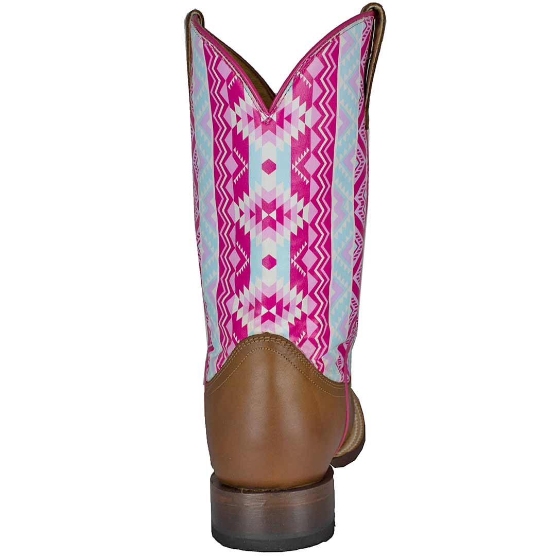 Roper Youth Girls' Aztec Shaft Cowgirl Boots