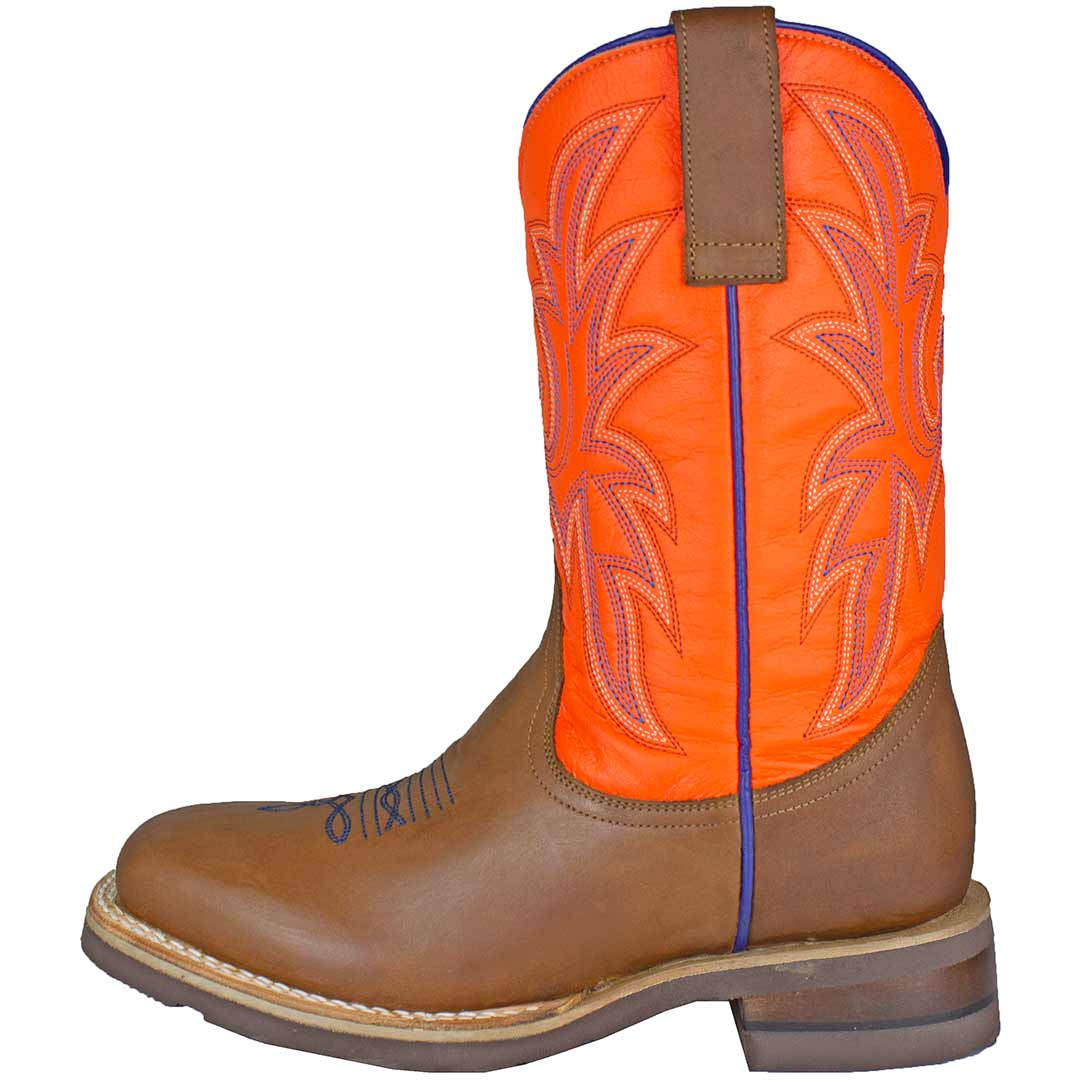 Roper Youth Orange Shaft Cowboy Boots