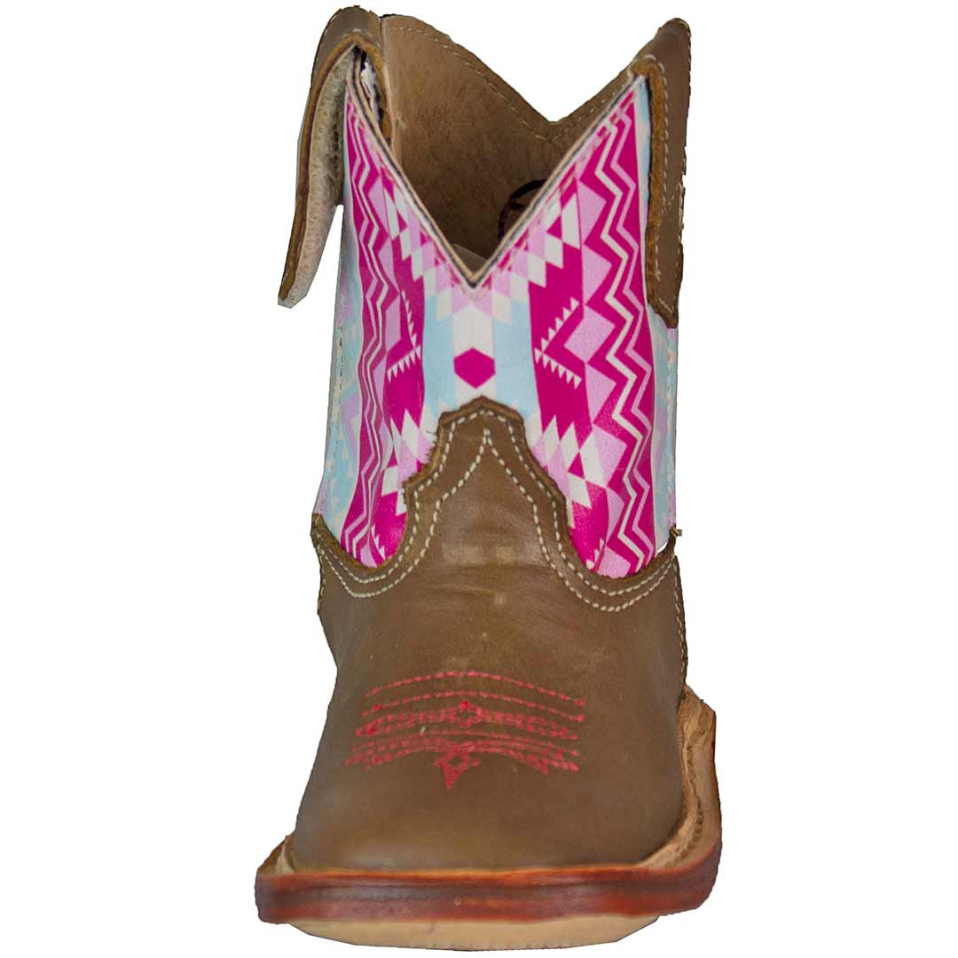 Roper Baby Girls' Aztec Shaft Cowgirl Boots
