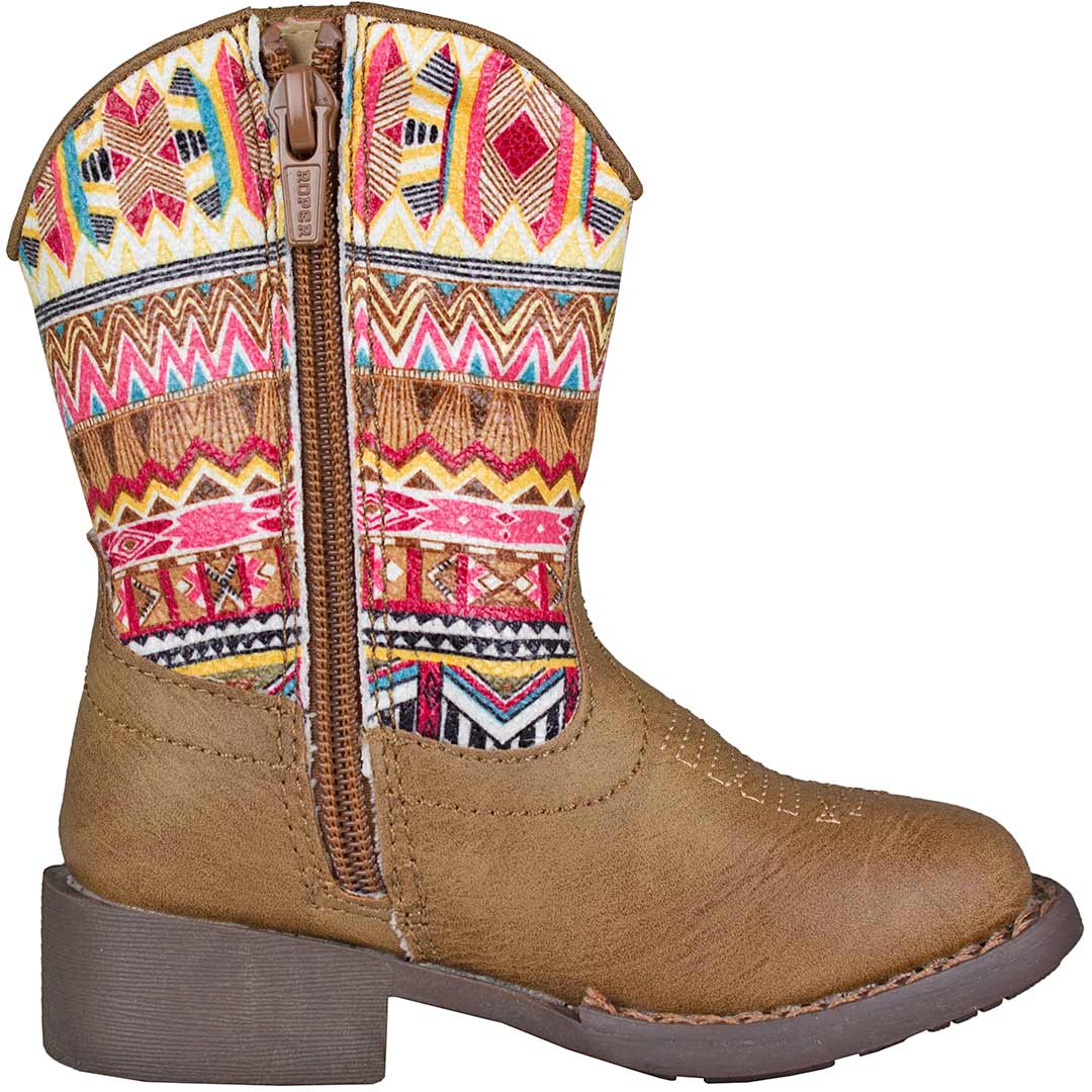 Roper Toddler Girls' Vintage Azeka Cowgirl Boots