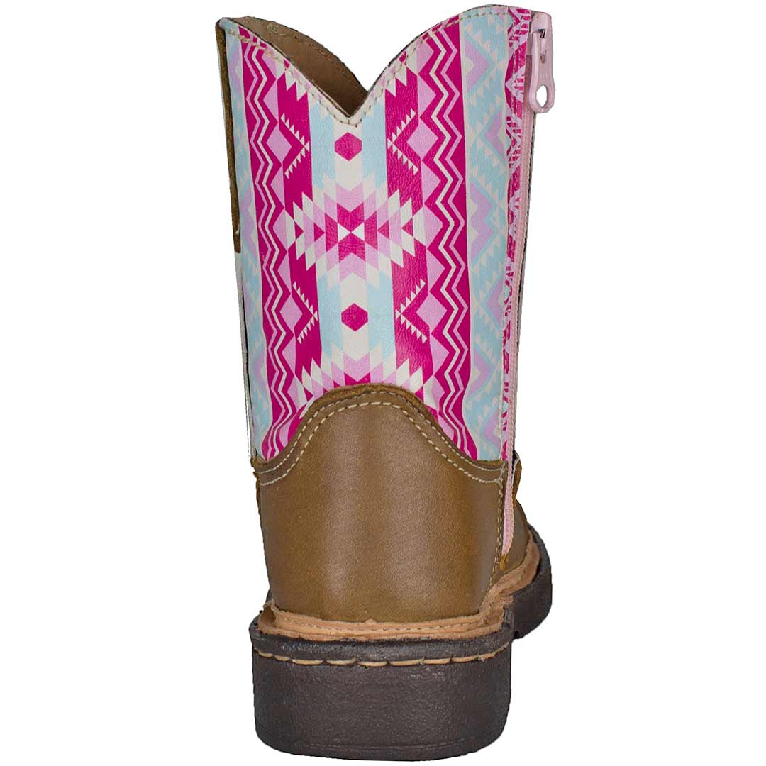 Roper Toddler Girls' Aztec Shaft Cowgirl Boots
