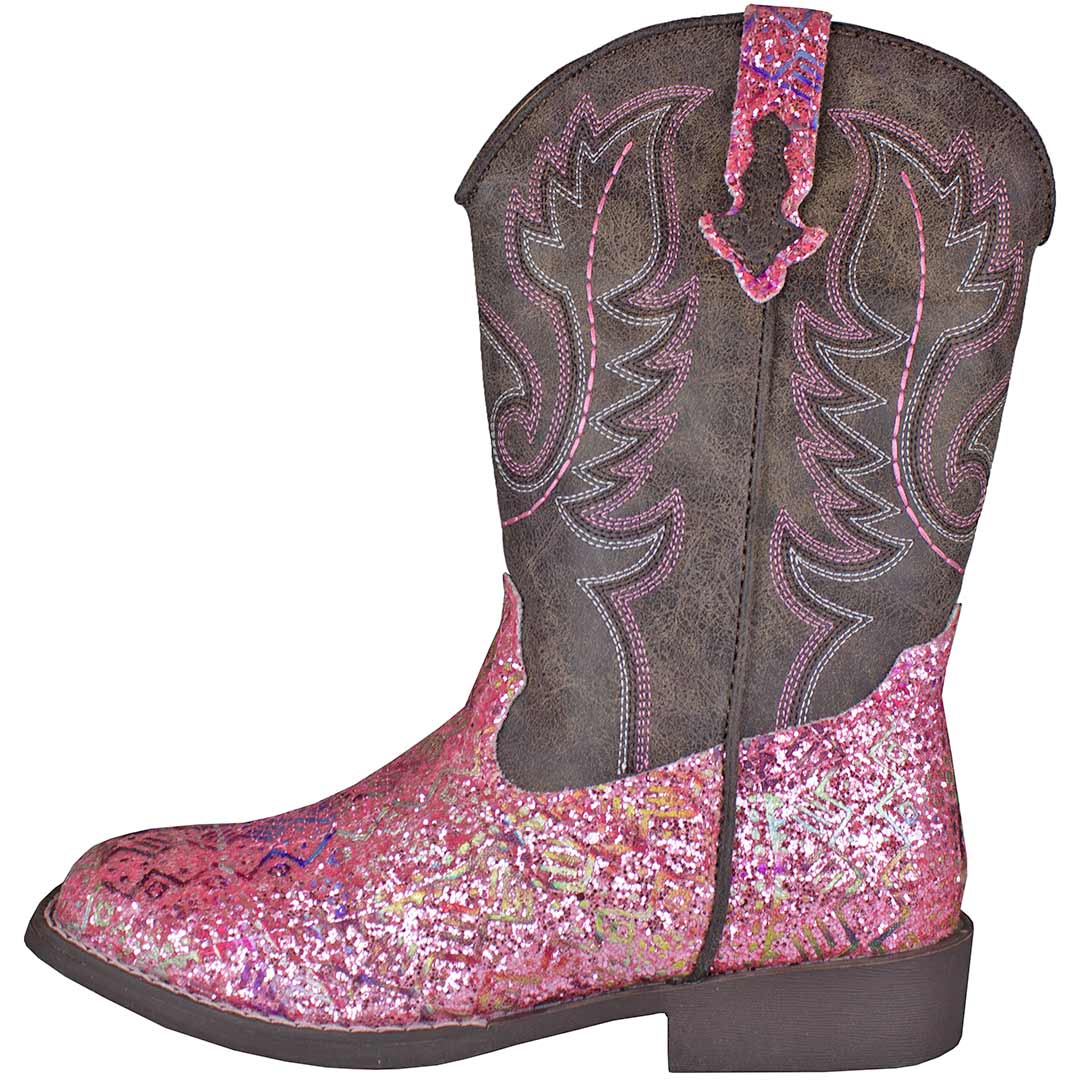 Roper Girls' Azteka Glitter Cowgirl Boots