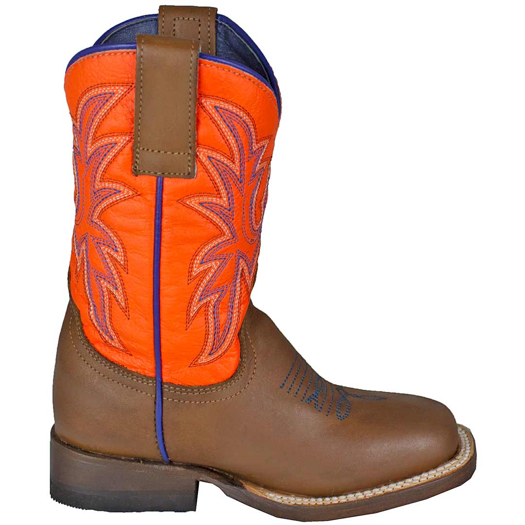 Roper Kids' Orange Shaft Cowboy Boots