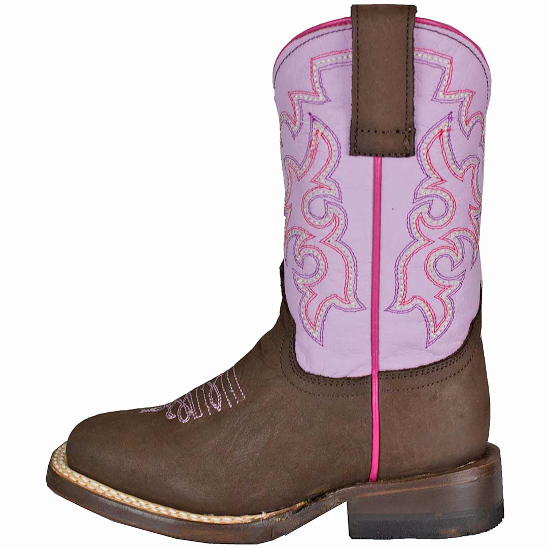 Roper Girls' Pink Shaft Cowgirl Boots