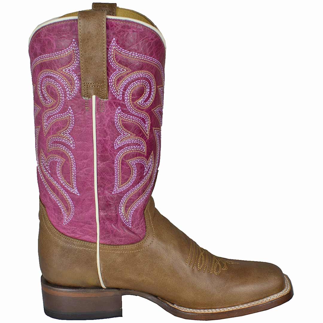Roper Women's Pink Shaft Cowgirl Boots