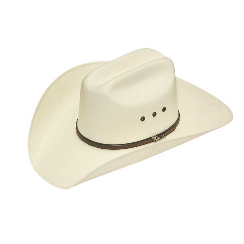Twister Cattleman Shantung Straw Cowboy Hat