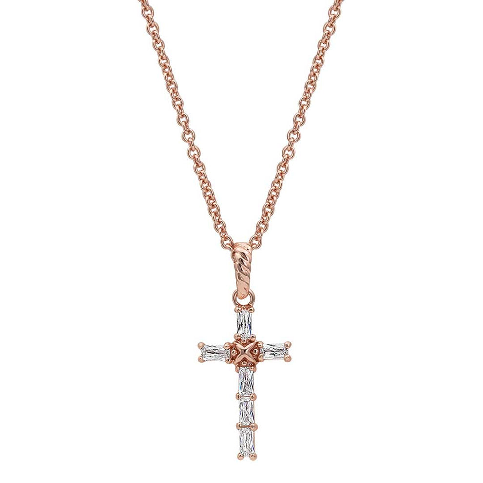 Montana Silversmiths Women's Brilliant Cross Necklace