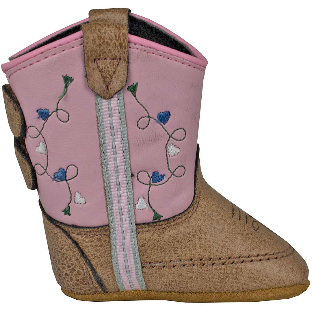 Old West Baby Girls' Poppets Cowgirl Boots