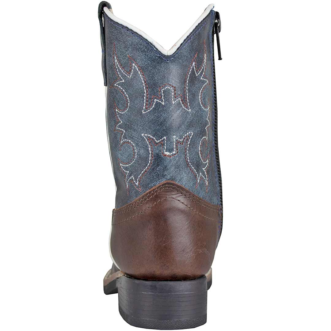 Old West Toddler Boys' Square Toe Cowboy Boots