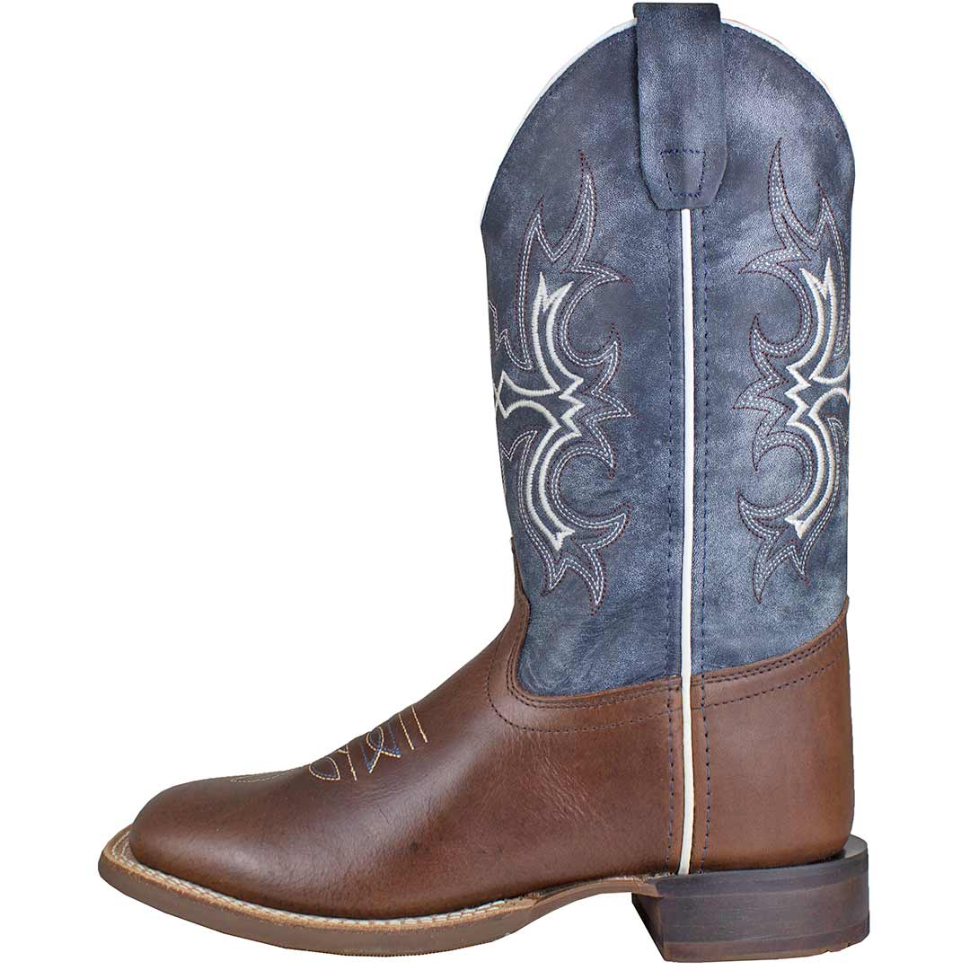 Old West Boys' Square Toe Cowboy Boots