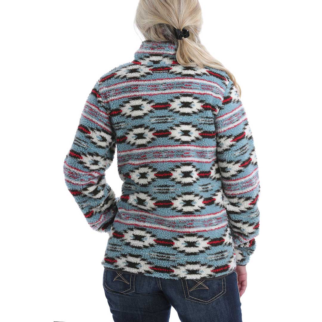 Cinch Women's Southwest Printed Fleece Pullover