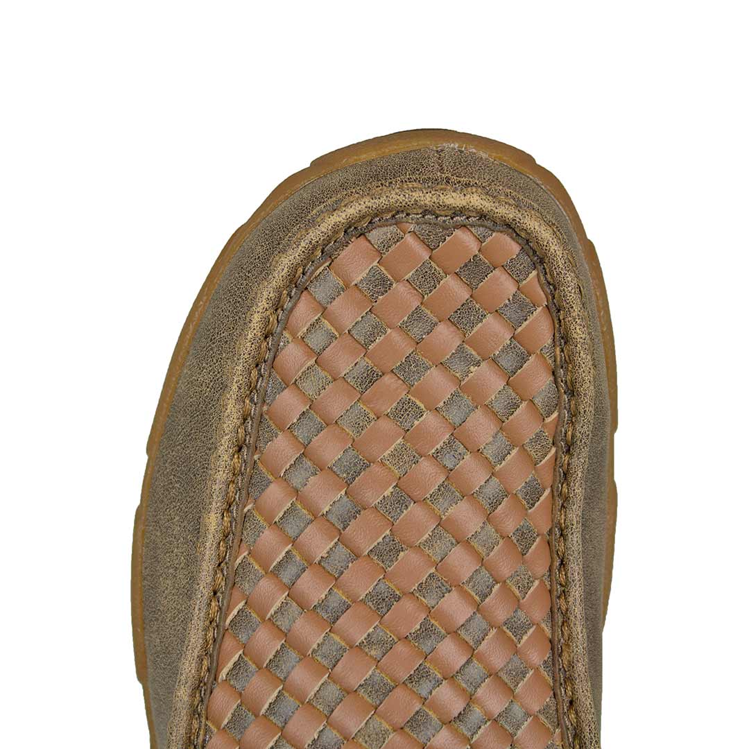 Twisted X Men's Checkered Chukka Driving Moc Shoes