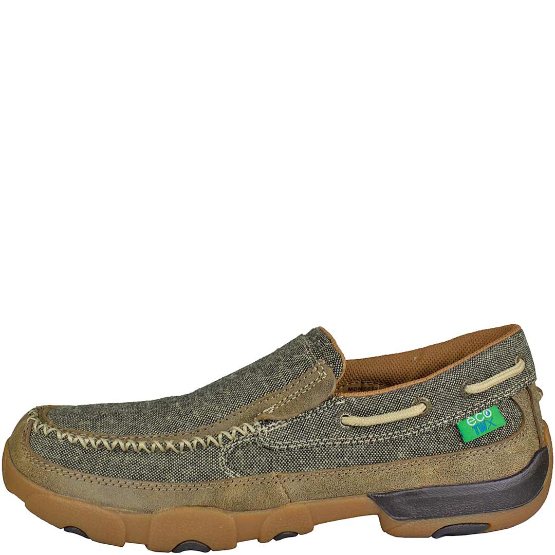 Twisted X Men's ecoTWX Driving Moc Boat Shoes