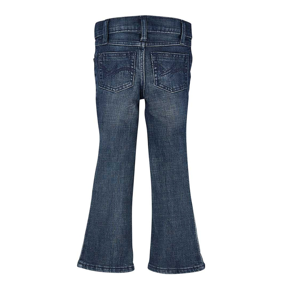 Wrangler Girl's Everyday Mid Rise Bootcut Jeans
