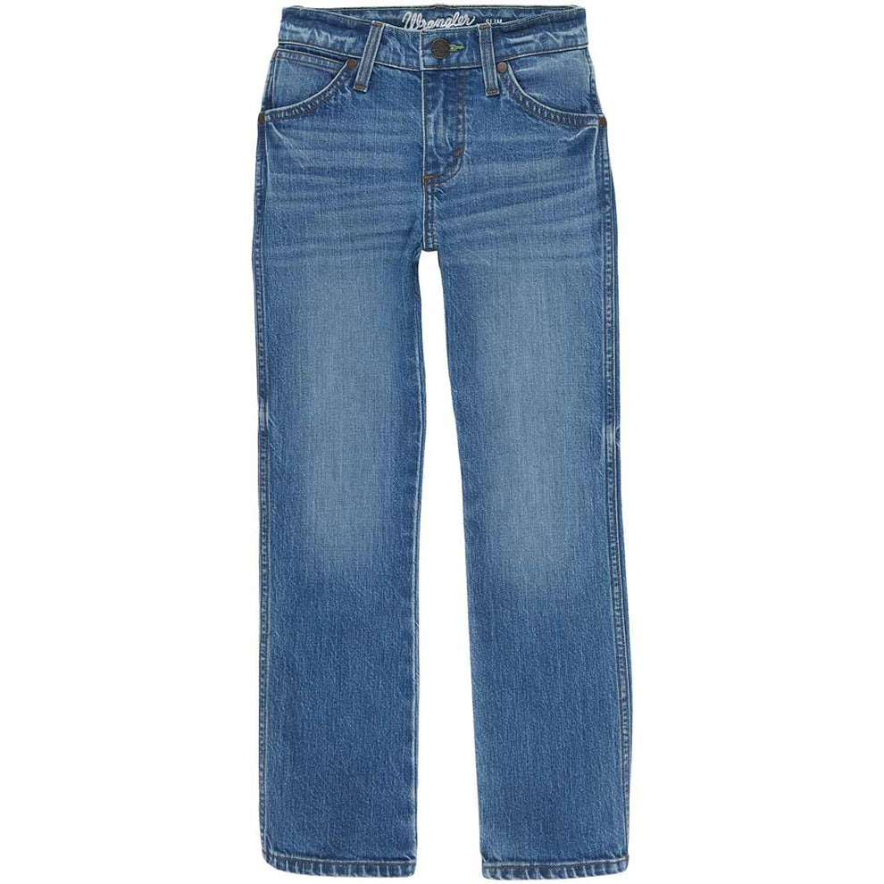 Wrangler Boys' Retro Slim Fit Straight Leg Jeans (1-7)