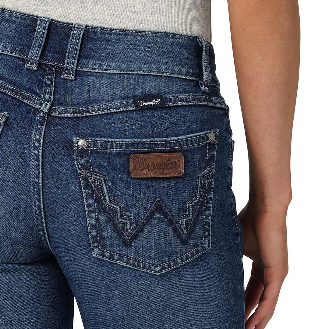 Wrangler Women's Retro Mae Wide Leg Trouser Jeans