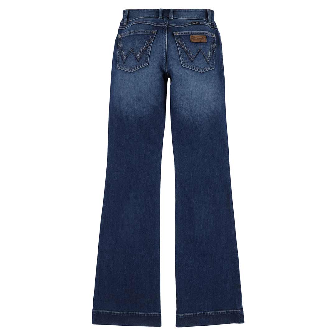 Wrangler Women's Retro Mae Wide Leg Trouser Jeans