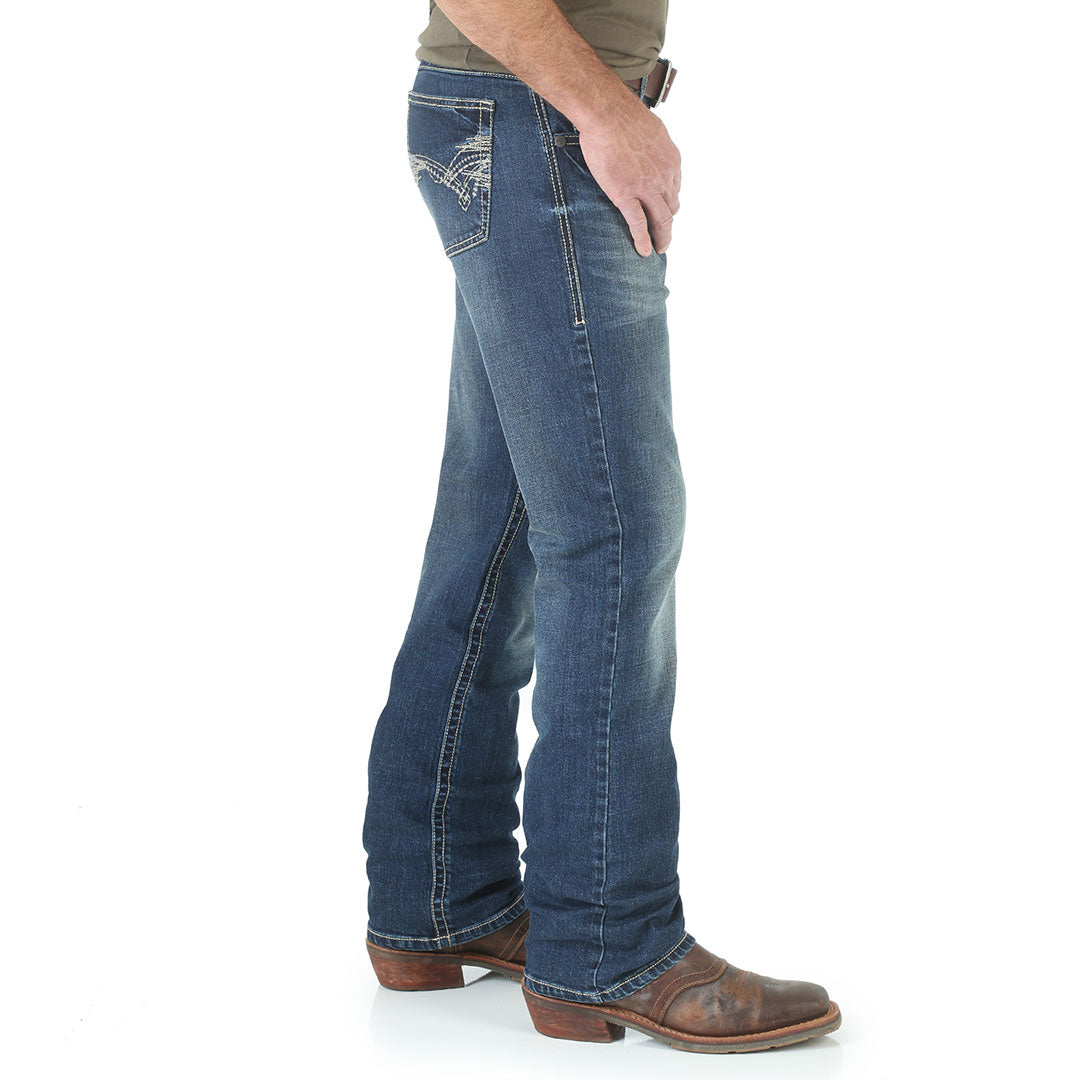 Wrangler Men's 20X Vintage Stretch Slim Fit Bootcut Jeans