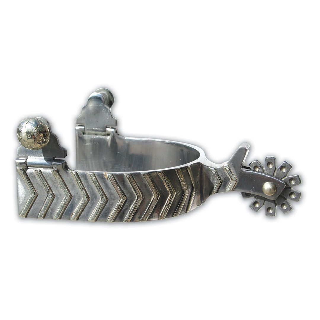 Professional's Choice Wide Silver Arrow Spur