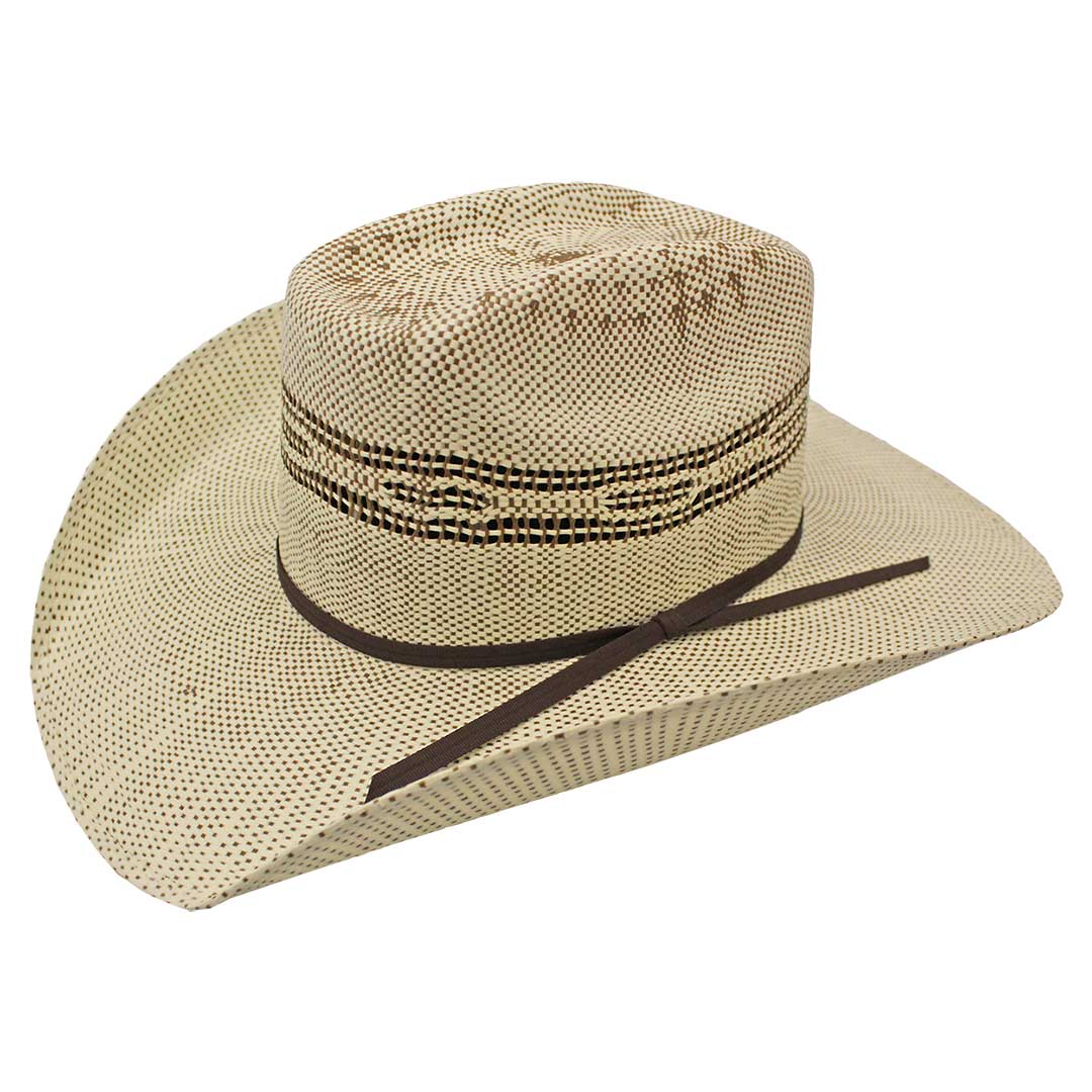 Twister Kids' Brick Top Bangora Straw Cowboy Hat