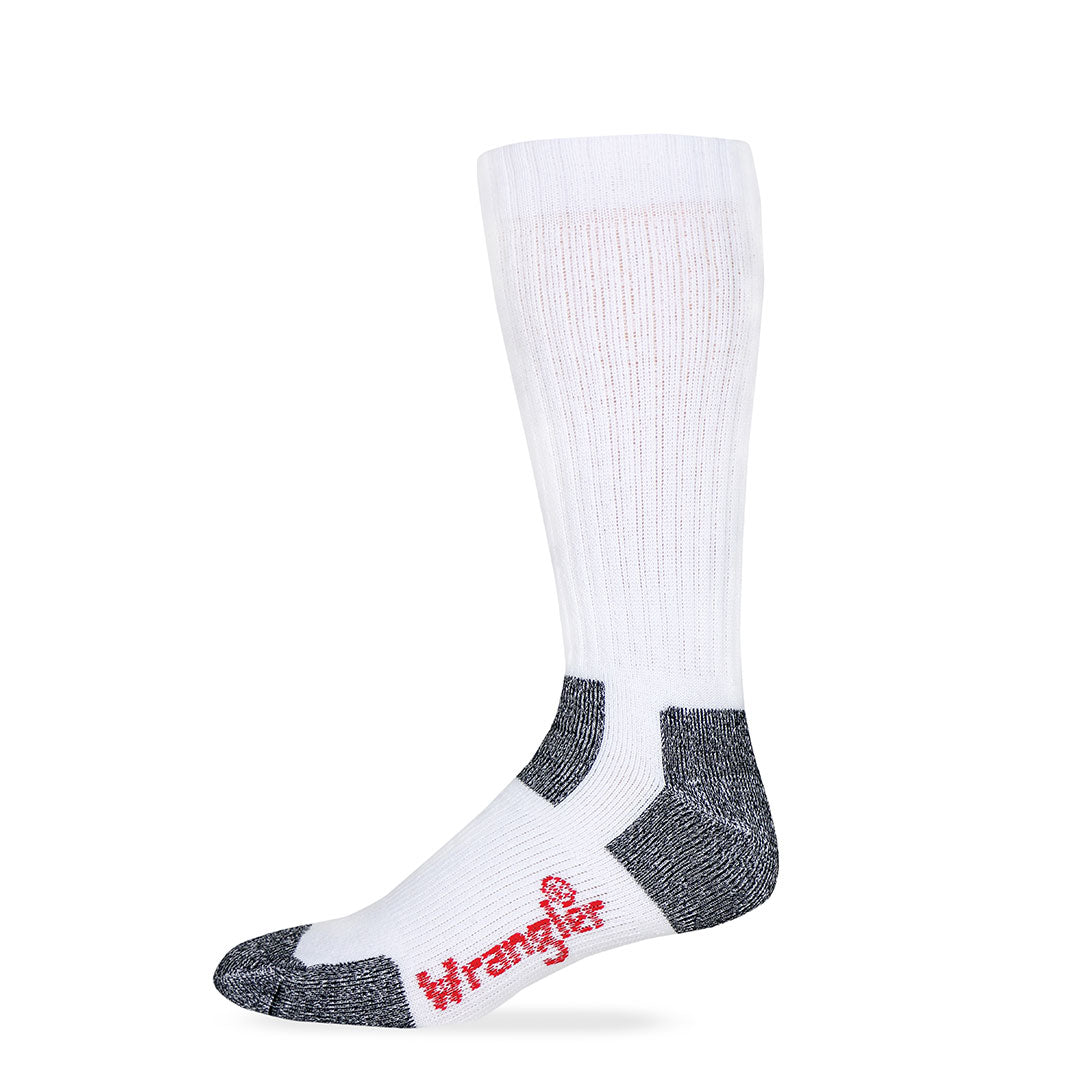 Wrangler Steel Toe Ultra-Dri Work Boot Sock - 2 Pack