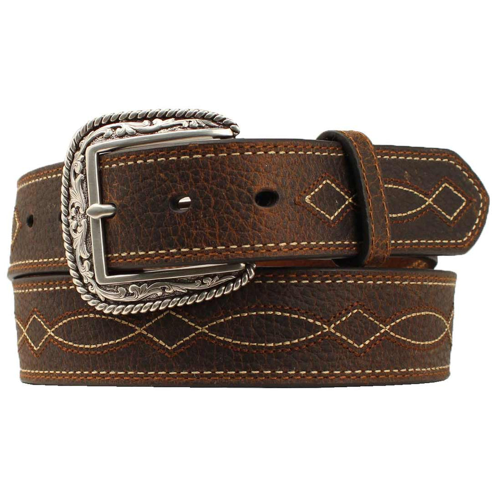 Ariat Men's Boot Stitch Leather Belt | Lammle's – Lammle's Western Wear