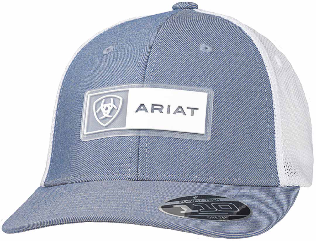 Ariat Men's Clear Logo Patch Snap Back Cap