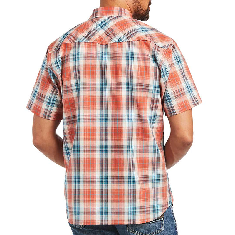 Ariat Men's Hawk Retro Fit Short Sleeve Snap Shirt