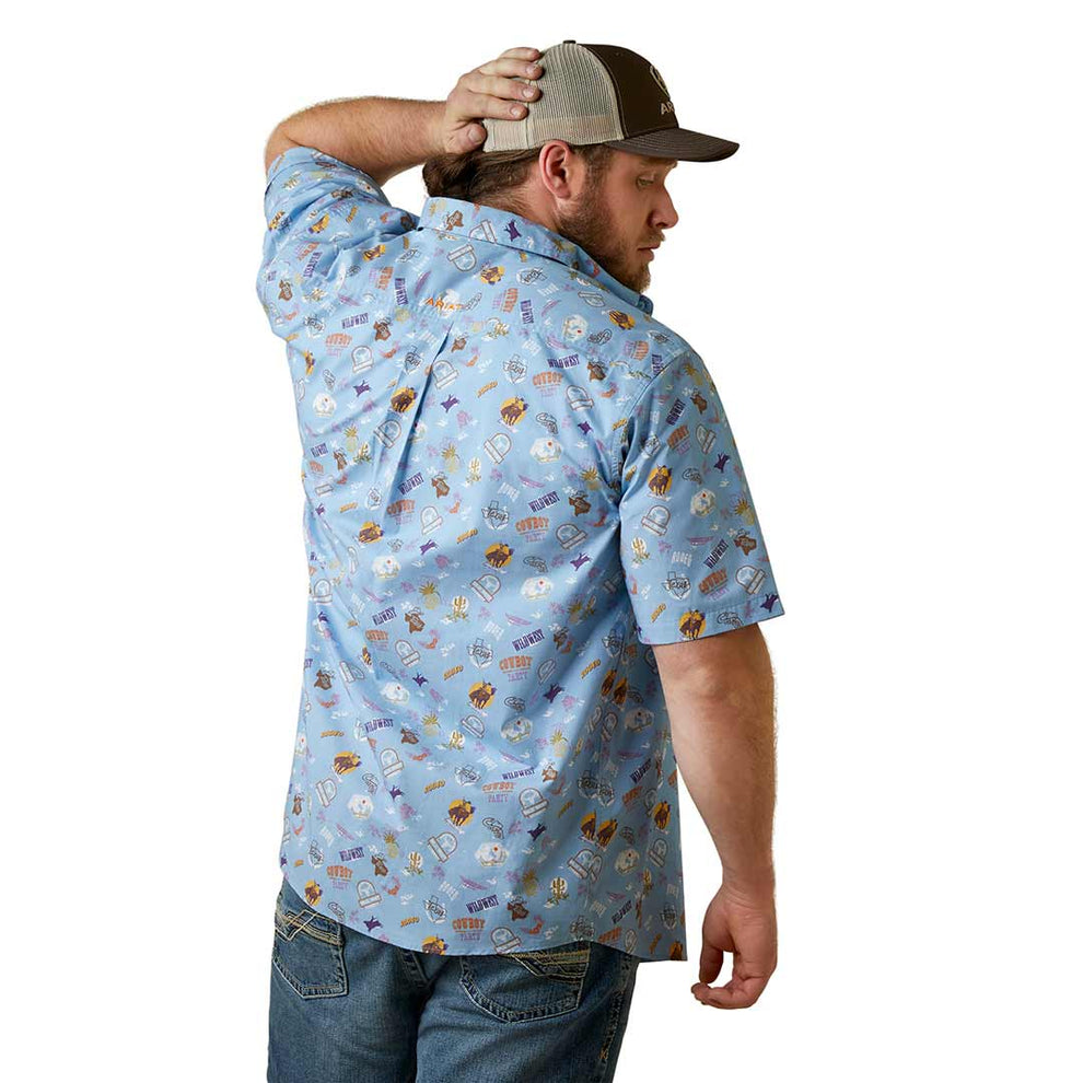 Ariat Men's Mauricio Classic Fit Short Sleeve Button-Down Shirt