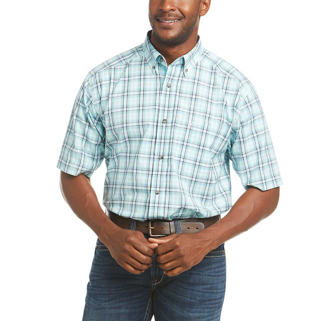 Ariat Men's Pierson Pro Short Sleeve Plaid Shirt