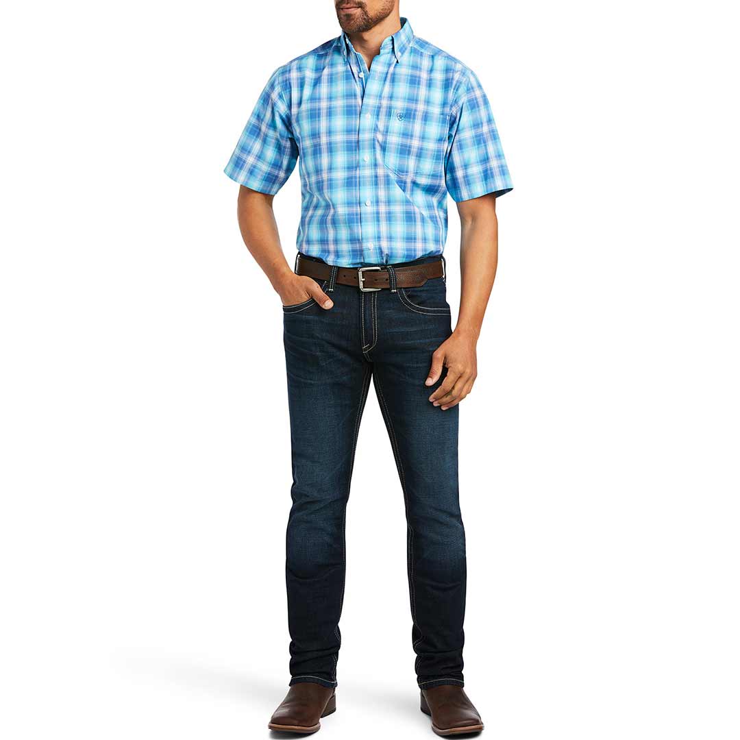 Ariat Men's Pro Series Ian Short Sleeve Button-Down Shirt