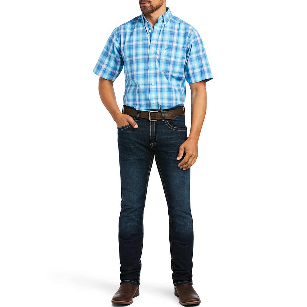 Ariat Men's Pro Series Ian Short Sleeve Button-Down Shirt