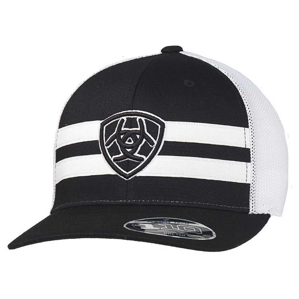 Ariat Men's Stripe Logo Mesh Back Cap