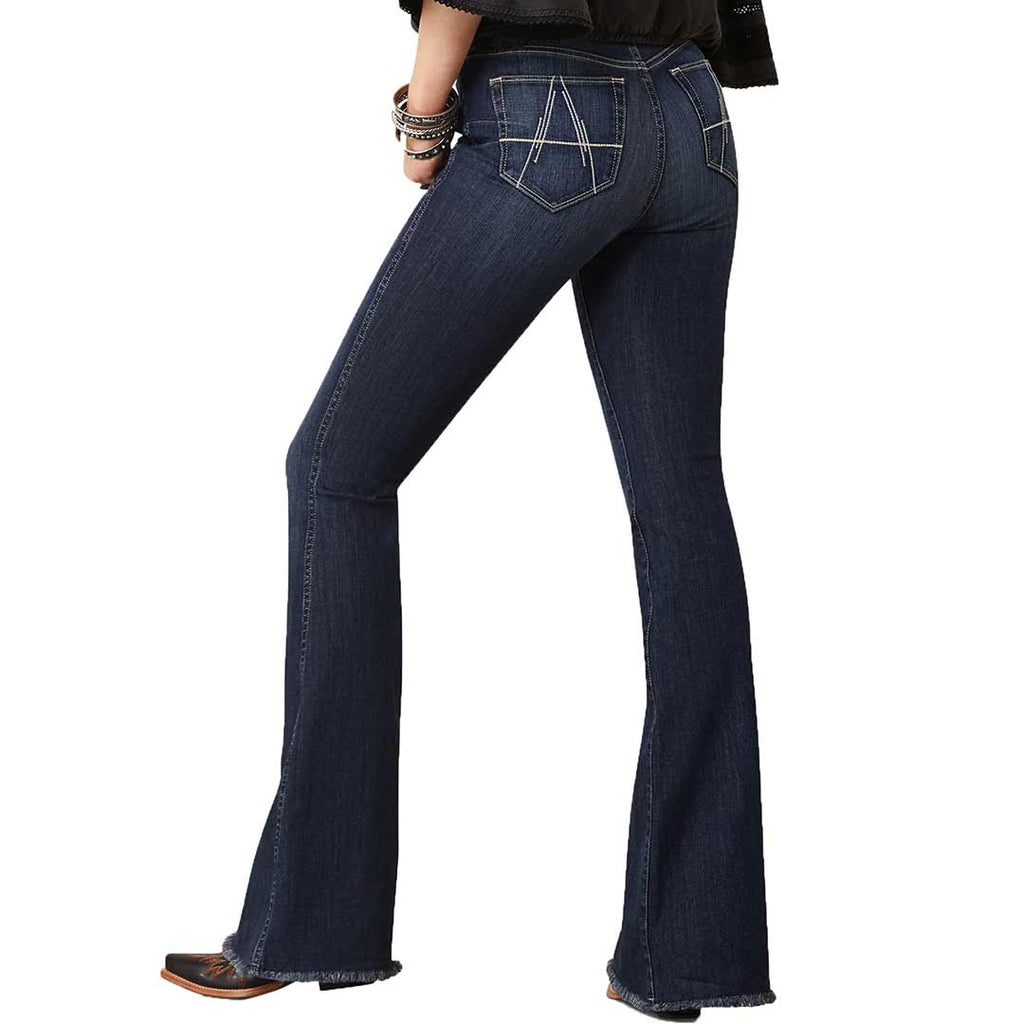 Ariat wide leg best sale jeans