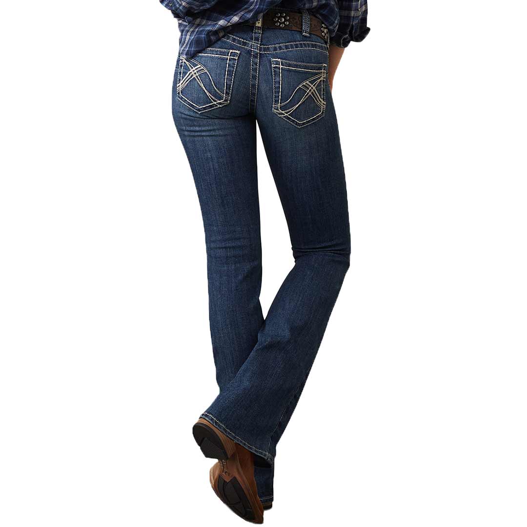 Ariat Women's R.E.A.L. Mid Rise Miriam Bootcut Jeans