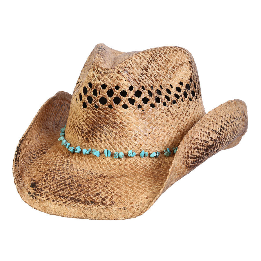 Conner Hats Women's Durango Burnt Straw Cowboy Hat
