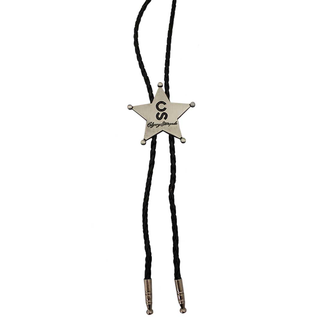 Men's Calgary Stampede Sheriff Star Bolo Tie