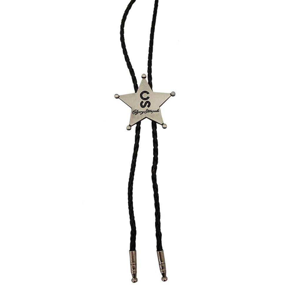 Men's Calgary Stampede Sheriff Star Bolo Tie