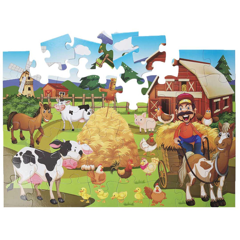 Bigtime Barnyard 48 Piece Farm Puzzle