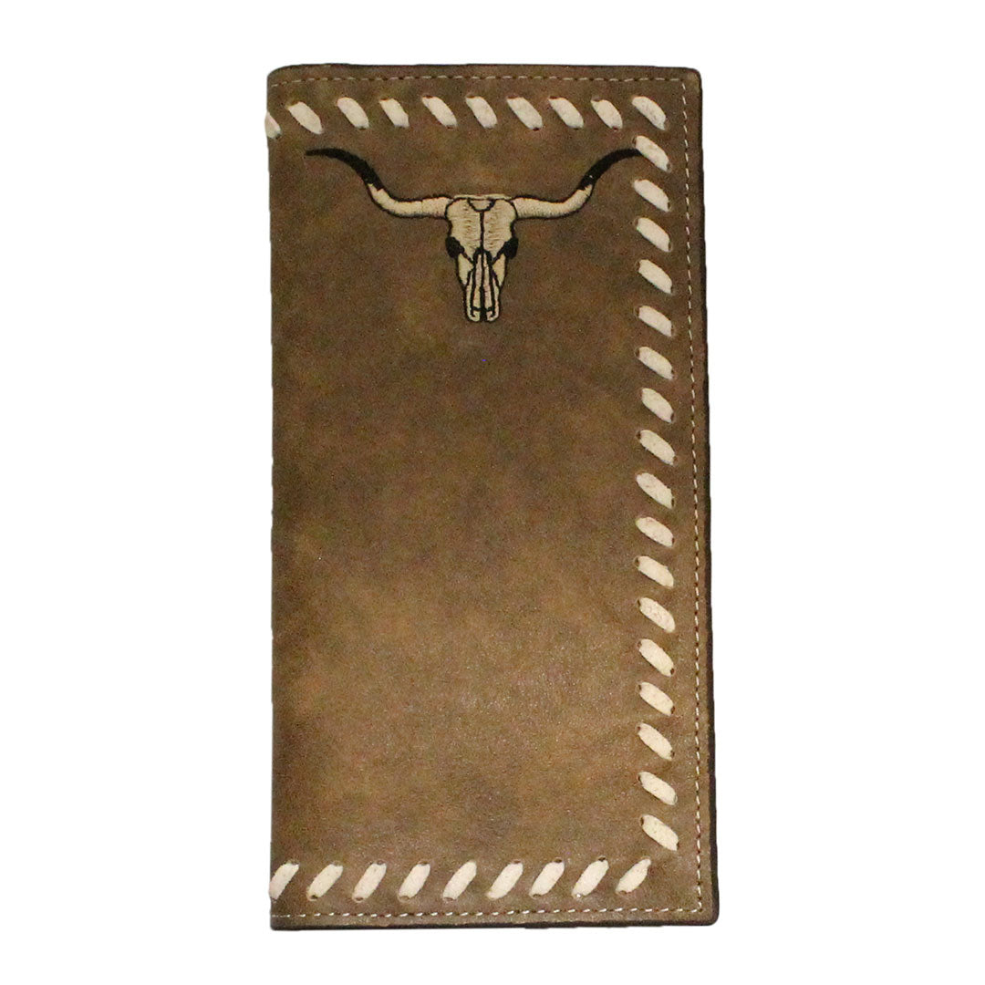 Twisted X Men's Embroidered Longhorn Rodeo Wallet