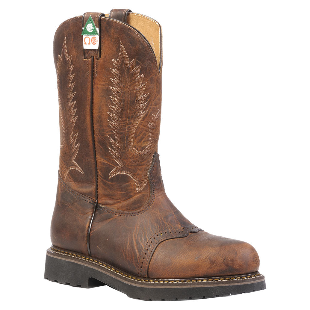 Boulet Men s CSA Steel Toe Cowboy Work Boots Lammle s Lammle s