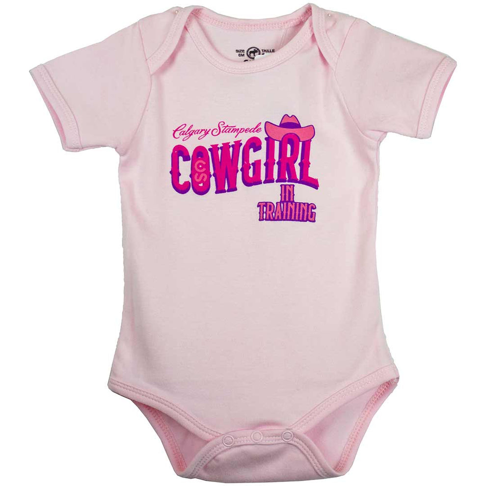 Calgary Stampede Baby Girls' Cowgirl Onesie