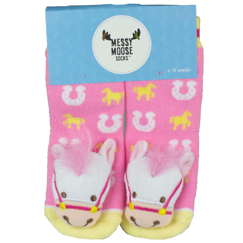 Calgary Stampede Baby Girls' Horse Socks