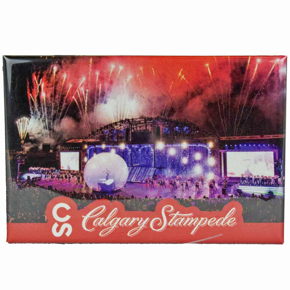 Calgary Stampede Fireworks Magnet