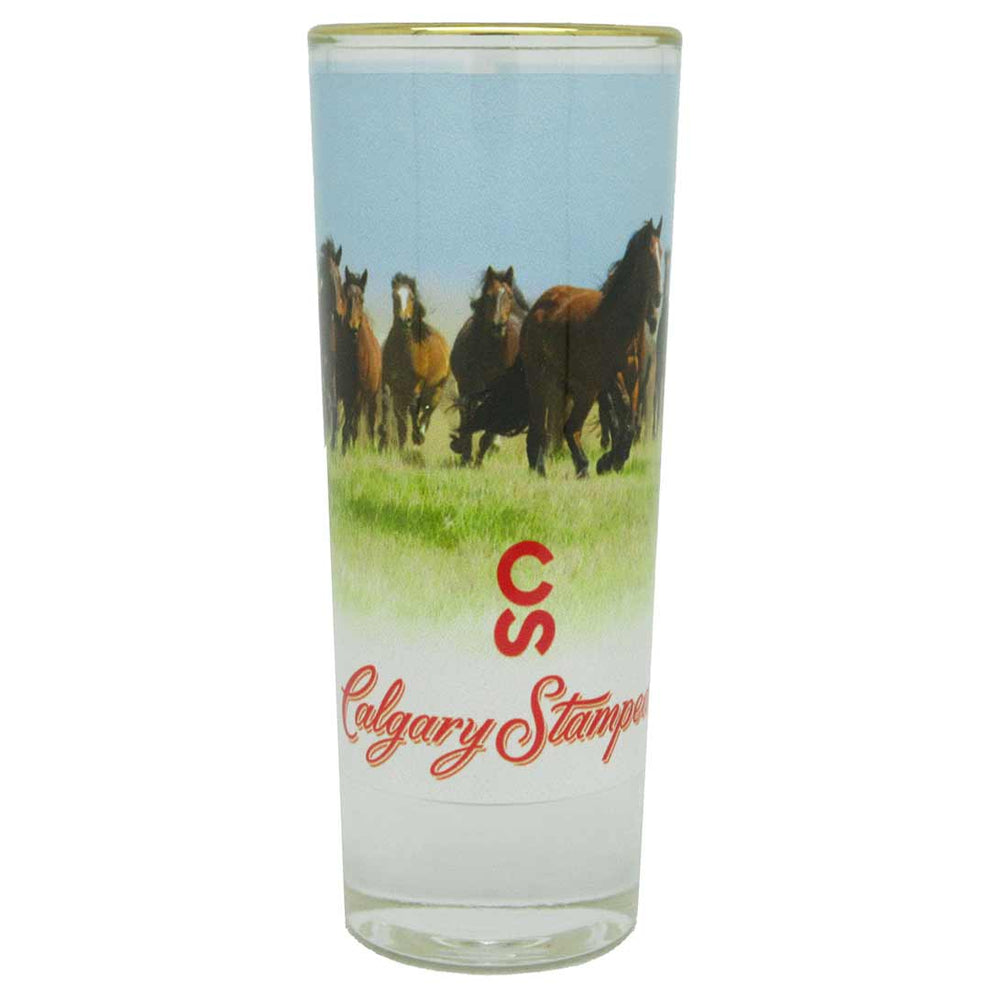 Calgary Stampede Ranch Shooter Glass