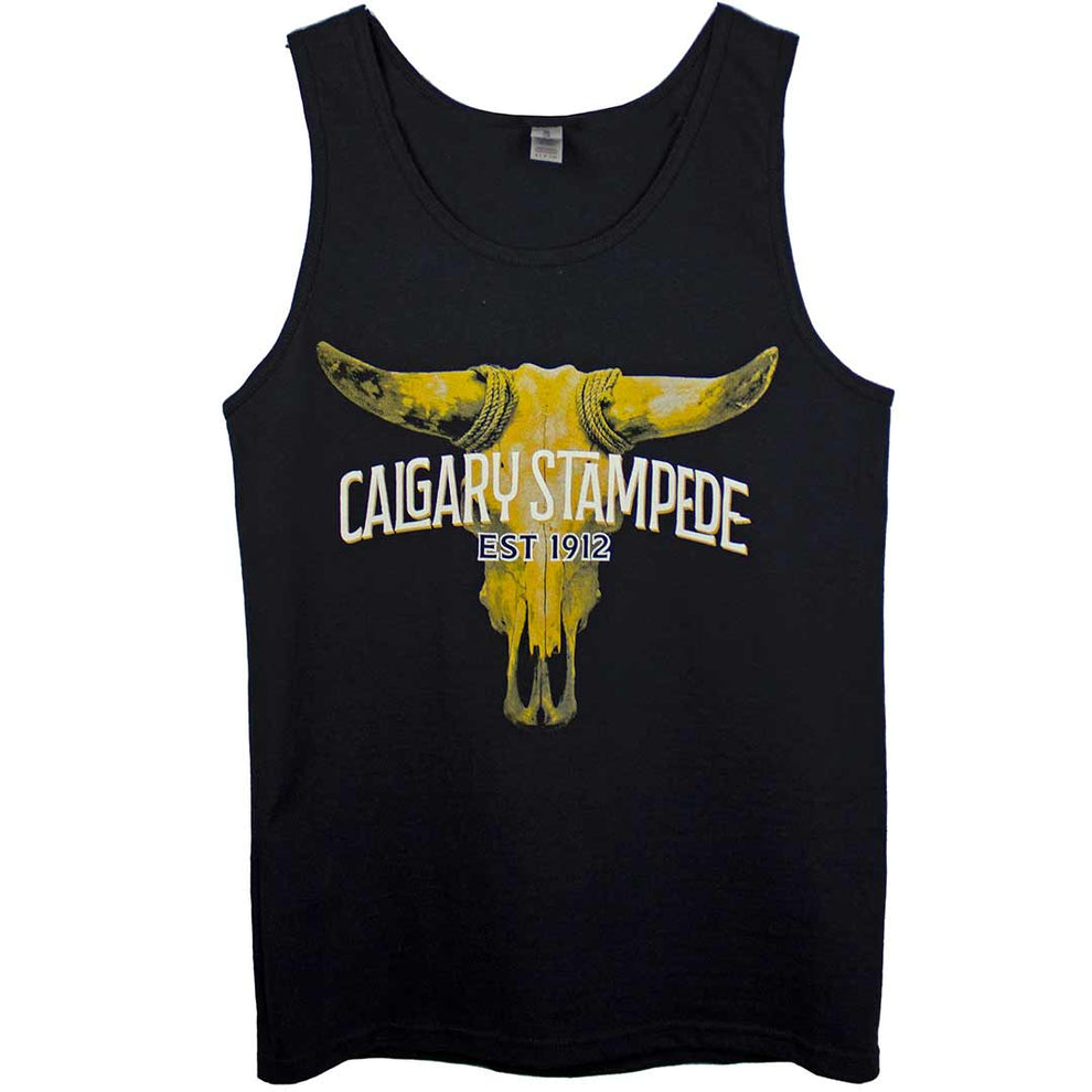 Calgary Stampede Steer Skull 1912 Graphic Tank Top