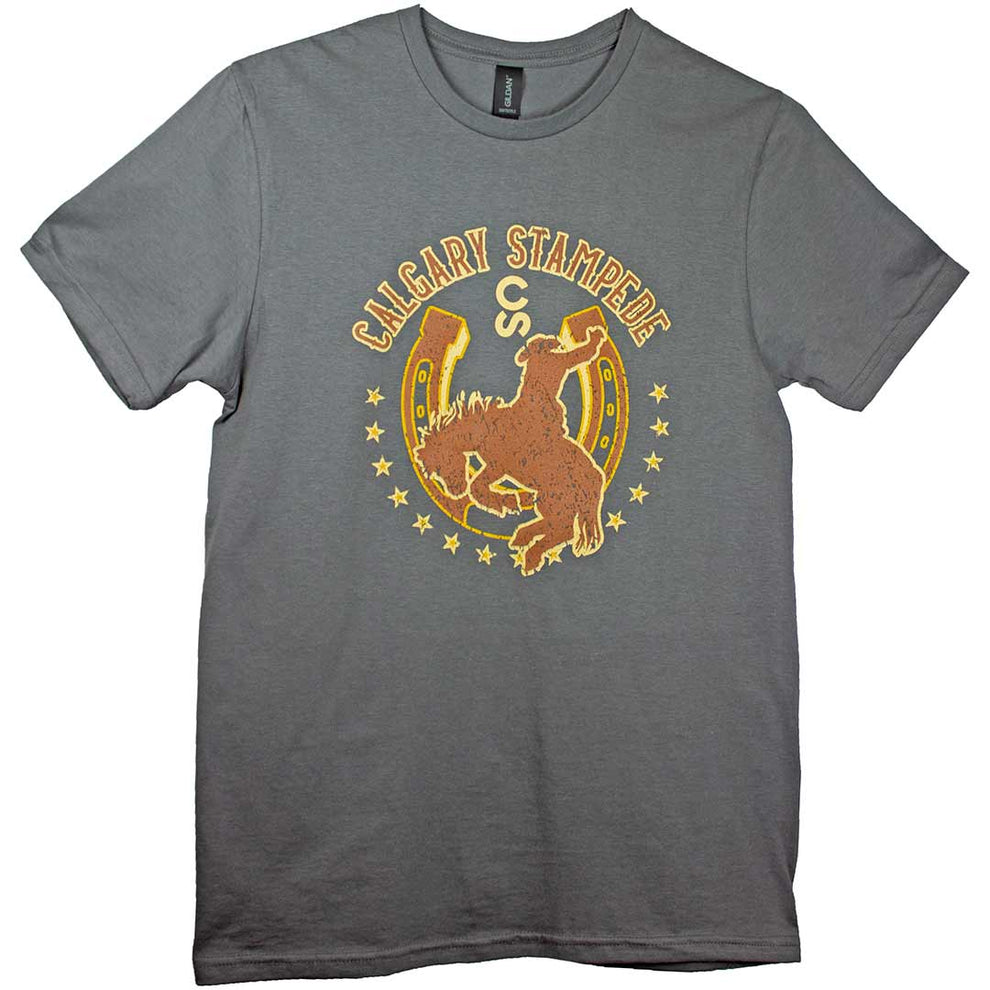 Calgary Stampede Unisex Bronco Horseshoe T-Shirt