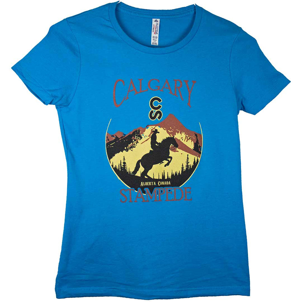 Calgary Stampede Women's Mountain Horse T-Shirt